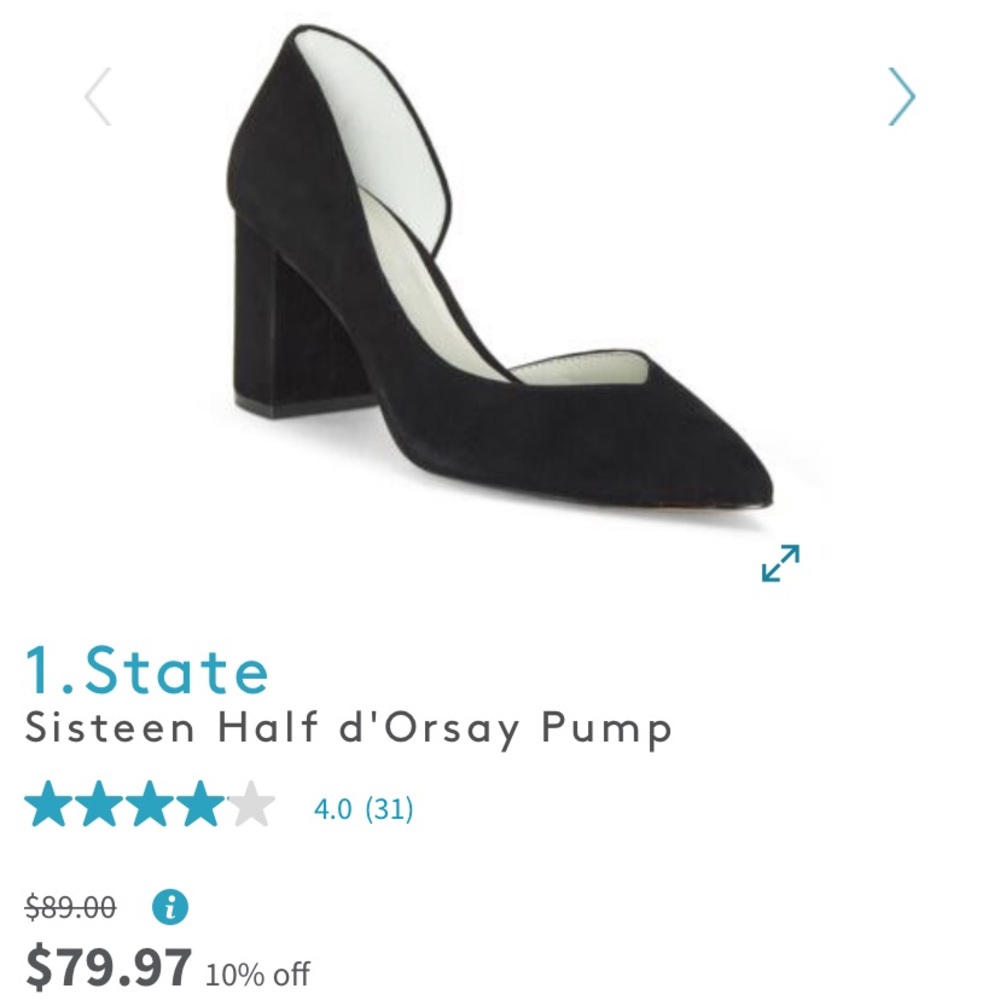 1. State Sisteen Half d’Orsay Pump